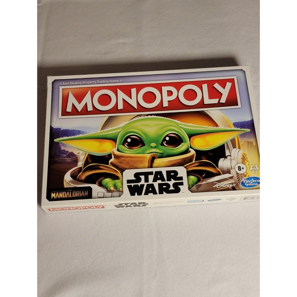 Star Wars Mandalorian The‎ Child Edition Monopoly Game Age 8+ NEW Sealed